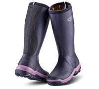 Grubs Women's Rainline 2.0 Wellington Boots in Purple, Size 6 | Charlies