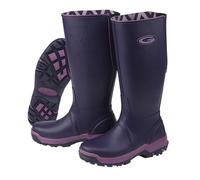 Grubs Rainline Wellington Boot (UK 5, Aubergine)