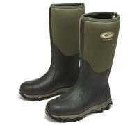 Grubs Snowline 8.5 Mens Insulated Wellingtons Field Country Boots Green Size 7-1
