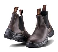 Grubs Tempest Mens Leather Dealer Boots Chelsea Boots Dark Brown Size 8-12