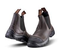 Grubs Tornado Men's Chelsea Boots - Mahogany - Safety Boot