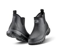 Grubs Unisex Shoreline 4.0 Black Insulated Rubber Wellies Ankle Boots (Black, UK Footwear Size System, Adult, Men, Numeric, Medium, 13)