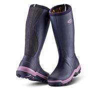 Grubs Women's Rainline 2.0 Wellington Boots in Purple, Size 4 | Charlies