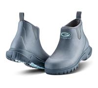 Grubs Womens Shoreline 4.0 Stormy Grey Insulated Rubber Wellies Ankle Boots (Stormy Grey, UK Footwear Size System, Adult, Women, Numeric, Medium, 7)