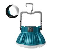Gruecoinno 18V LED Camping Lantern for Makita 18V LXT Battery, 24W LED Work Light for Emergency and Hurricane,Camping, Hiking, Fishing（Battery Not Included）