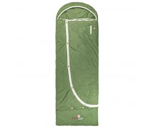 Grüezi Bag - Biopod DownWool Nature Comfort - Down sleeping bag size 185 cm, green