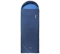 Grüezi Bag - Biopod Wolle Camp Cotton Comfort - Synthetic sleeping bag size bis 191 cm Körpergröße - 225 x 80 cm, blue
