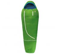 Grüezi Bag - Biopod Wolle Kids World Traveller - Kids' sleeping bag size bis 170 cm Körpergröße - 140-190 x 65 x 45 cm, green