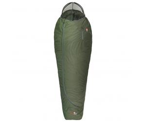 Grüezi Bag - Biopod Wolle Survival - Synthetic sleeping bag size 185 cm, green