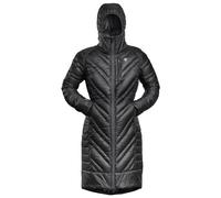 Grüezi Bag - Women's Faithful DownWool Coat - Down jacket size L, grey/black