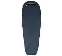 Grüezi Bag - Woodwool Liner - Travel sleeping bag size bis 190 cm Körpergröße, blue