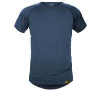 Grüezi Bag - Woodwool T-Shirt Mr. Pike - Merino shirt size S, blue