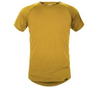Grüezi Bag - Woodwool T-Shirt Mr. Pike - Merino shirt size S, yellow