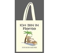 Grünara I'm in a retirement jute bag