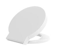 Grünblatt 515235 Toilet Seat Suitable for Duravit Starck 1 Soft-Close Mechanism and Removable for Cleaning Duroplast White