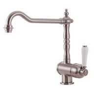 Grünblatt Green Leaf Nostalgic Country Style Matt Kitchen Faucet, Single Lever, Mixer Tap, Kitchen Fittings