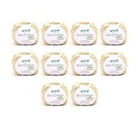 Gründl Eco Cotton Wool - Wool for Crochet - Wool for Knitting - Crochet Yarn - Soft and Skin Friendly - 100% Organic Cotton - 10 Balls 50 g / 105 m - Needle Size 3.5-4.5 - Sage
