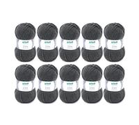Grundl Lisa Premium uni 50g - anthracite 25 -Pack of 10