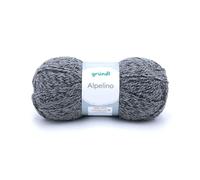 Gründl Thick Wool, 200 g, 200 m, 6-7 mm, 15 x 19 Meshes, Alpaca Acrylic Blend, Warm, Soft, Machine Washable, Oeko-Tex Certified