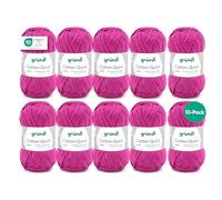 Gründl Value Pack Cotton Quick Yarn, Cotton, orchid, 29 x 12 x 7 cm