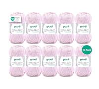 Gründl Value Pack Cotton Quick Yarn, Cotton, rose, 29 x 12 x 7 cm