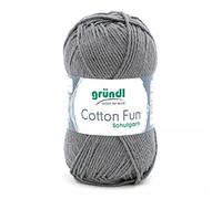 Gründl Yarn, Acrylic, Anthracite, ca. 115 m