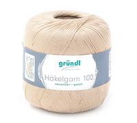 Gründl Yarn, Wool, Beige, 566 m