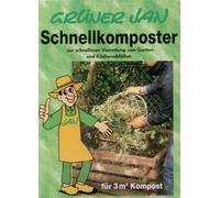 Grüner Jan Quick Composter 2 X 2.5 Kg Garden Waste Compost Aid
