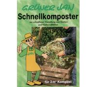 Grüner Jan Quick Composter 2 X 2.5 Kg Garden Waste Compost Aid