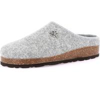 GRÜNLAND SARA - Women's Winter Slippers in Recycled Wool, Warm and Breathable, Alpine Style, Cork and Natural Felt Insole