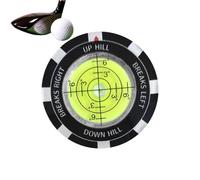 Grünleser Ball Marker, Double-Sided and Portable High Precision Putting Training Device - Golf Reading Aid for Men and Women - For Adults Professional Enthusiasts Beginners Golfers