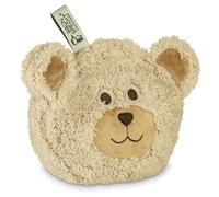 GRÜNSPECHT Mein kleine Wärmfreund Bär, cherry pit heating pad with washable cover for children, warming cuddly toy for stomach pain & colds (171-V2)