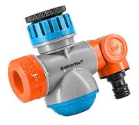 GRÜNTEK Multifunction Tap Adapter - Flexible Hose Coupling with 2 Water Stream Types | 360° Rotation & 180° Tilt for Indoor, Outdoor & Garden Use