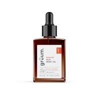 grüum 30ml After Sun Oil for Face - 100% Natural Aftersun Oil with Vitamin E, Camellia & Almond Oils - After sun care for Women & Men - Made in the UK