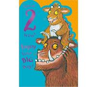 Gruffalo 2nd Birthday Card, 'You're 2 Wow! Enjoy Your Big Day!' Design