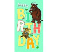 Gruffalo Birthday Card, Childrens Birthday Card For Birthday Celebration, Gruffalo Card For Kids, Officially Licensed Birthday Card