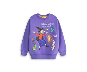 Gruffalo Characters Boys Sweatshirt | Options Stickman, Zog, Room On The Broom Witch | Unisex Kids Long Sleeve Crew Neck Top Print | Streetwear Merch for Children