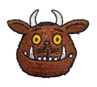 Pawprint Family | Gruffalo Face Sew on Patch | Julia Donaldson and Axel Scheffler's The Gruffalo Official Merchandise