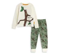 Gruffalo & Friends Stickman Unisex Kids Beige Character Long Sleeve Long Leg Pyjama Set - 3-4 Years