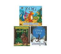 Gruffalo Gruffalo, Zog And Stick Man Books By Julia Donaldson One Colour