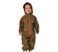 Gruffalo Kids Puddle Suit | All In One Waterproof Raincoat For Girls & Boys | Multicoloured Hooded Rain Suit | Long Sleeve with Cuffs Walking Jacket | Fun Merchandise Gift for Children & Toddlers