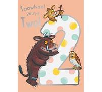 GRUFFALO Official The Age 2 Birthday Card, Climate Pledge Friendly, Recyclable