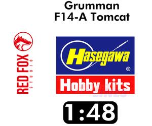 Grumman F-14A Tomcat for 1:48 Hasegawa kit Red Fox Studio RFSQS-48177