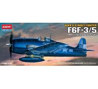 Grumman F6F-3/5 Hellcat WWII US Navy Fighter 1:72 Plastic Model Kit ACADEMY