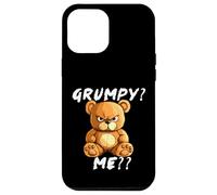 Grumpy Bear Sarcastic Face - Funny angry teddy Case for iPhone 12 Pro Max
