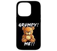 Grumpy Bear Sarcastic Face - Funny angry teddy Case for iPhone 14 Pro