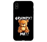 Grumpy Bear Sarcastic Face - Funny angry teddy Case for iPhone XS Max