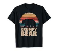 Grumpy Bear Vintage Retro Funny Father's Day T-Shirt