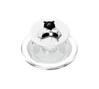 Grumpy Bear with Coffee Funny Animal for Coffee Lovers PopSockets PopGrip for MagSafe