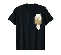 Grumpy Breed Cat Pocket Funny Persian Lover Humor Angry Mom T-Shirt